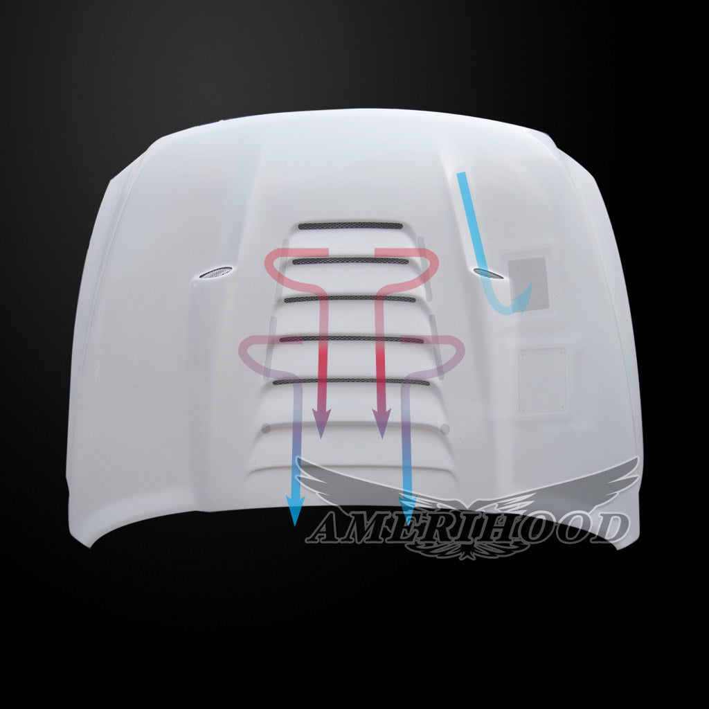 Dodge Ram 2500 TS Style Functional Ram Air Hood